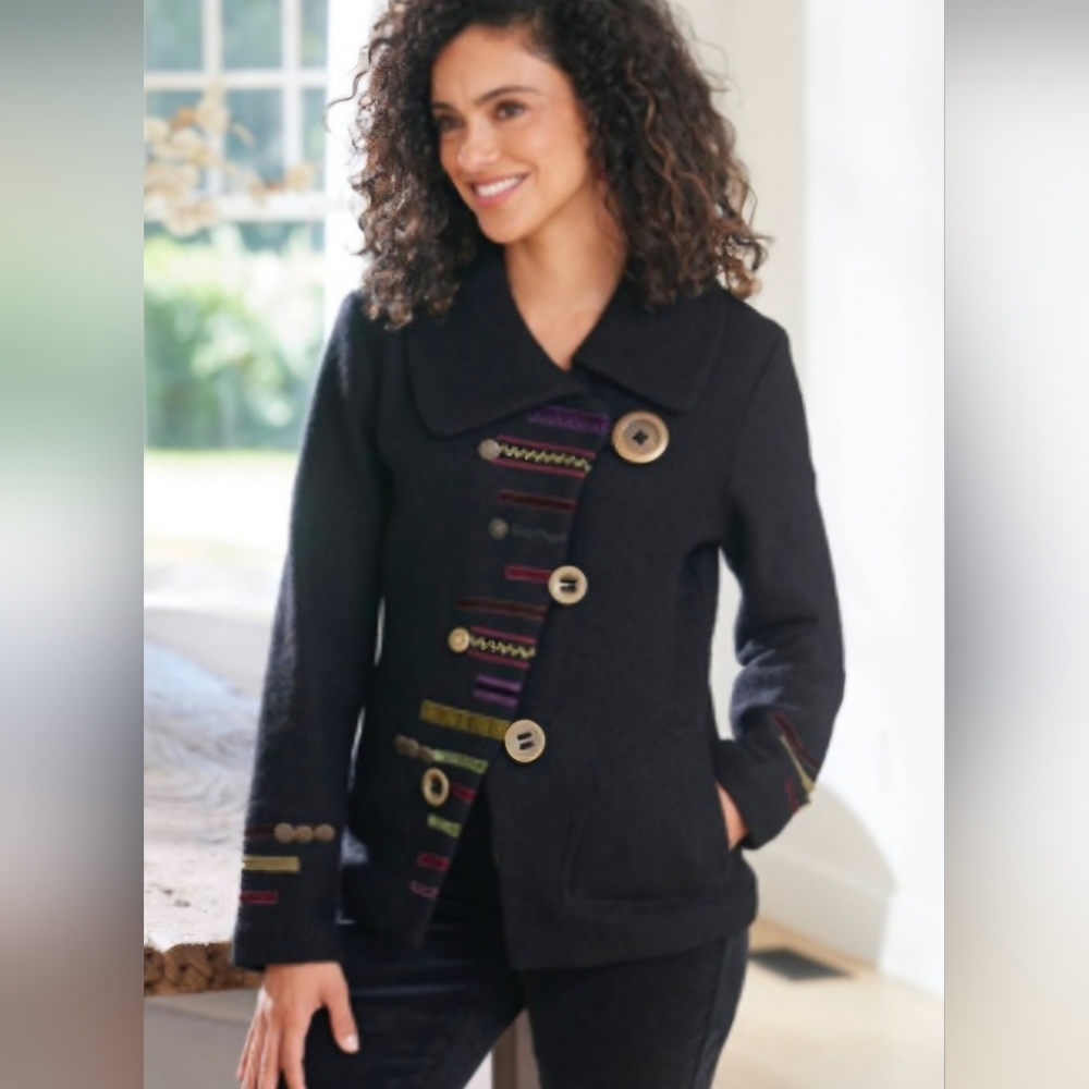 *NorthStyle Artisan Boiled Wool Jacket